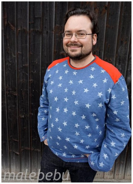 Mister Pepe, Herrenshirt mit Schulterpasse, Schnittmuster