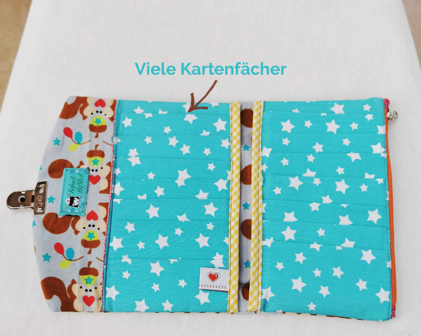 Geldbörse Ulla, Nähanleitung