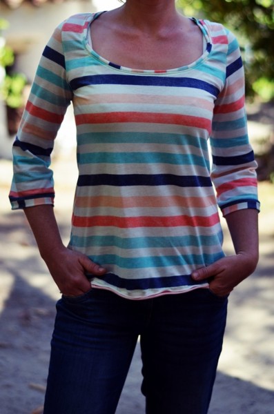 Schnittmuster Rundhalsshirt Damen "mamacita"