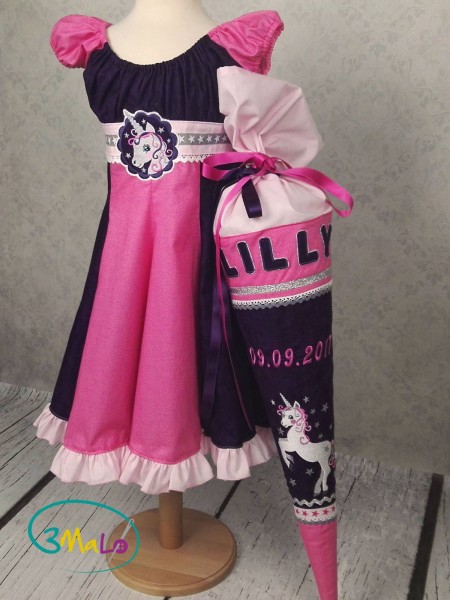 Einschulungskleid Schnittmuster "Elodie" von Farbenmix