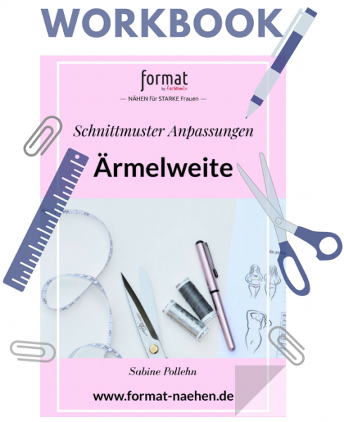 Freebie Anleitung zum Anpassen der Ärmelweite Freebie Anleitung zum Anpassen der Ärmelweite