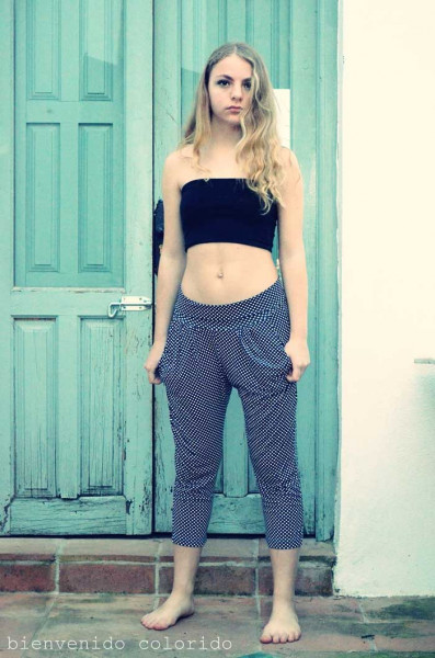 AVA, Chino-Hose für Damen, Schnittmuster