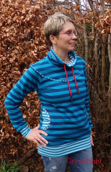 Lady Tasja, Hoodie und Kleid, Schnittmuster