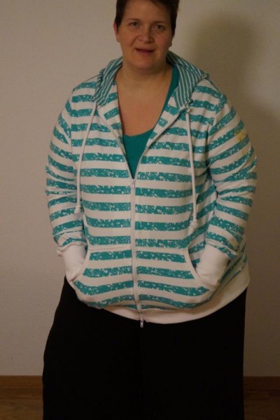 Big Lady Sky, Sweatjacke, Schnittmuster