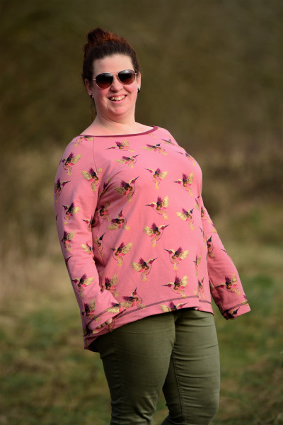 Big Lady Mary, Plus-Size-Raglanshirt - Pulli, Schnittmuster