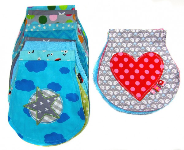 Baby Spucktuch selber nähen