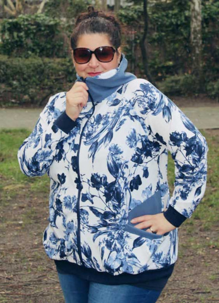 Paula XL, Plus-Size-Raglanjacke, Schnittmuster