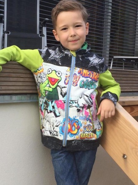 Sky, Sweatjacke für Kids, Schnittmuster-AKTION