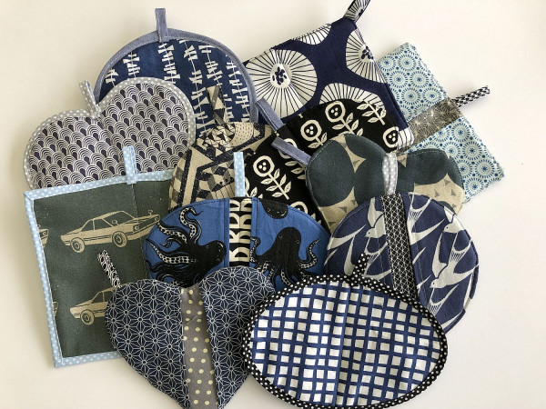 Topflappen in verschiedenen Varianten, Ebook-Schnittmuster