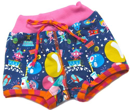 PDF-Schnittmuster Sweatpants, Sweathose, Sweatshorts für Kinder nähen