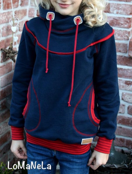 Tasja, Hoodie und Sweatkleid, Schnittmuster