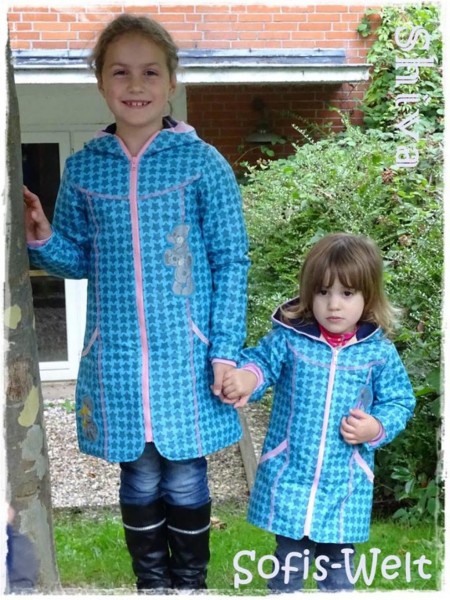 Shiva, Kindermantel, Schnittmuster