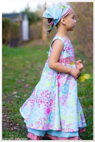 UNIQUE, Festtagskleid, Schnittmuster