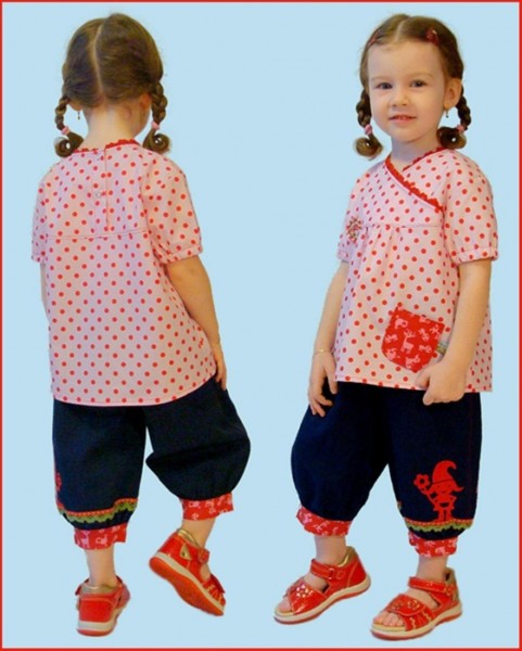 Kleine Klamotte, Papierschnittmuster