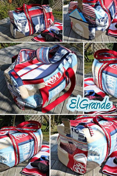 El Grande Tasche - Nähanleitung und Schnittmuster