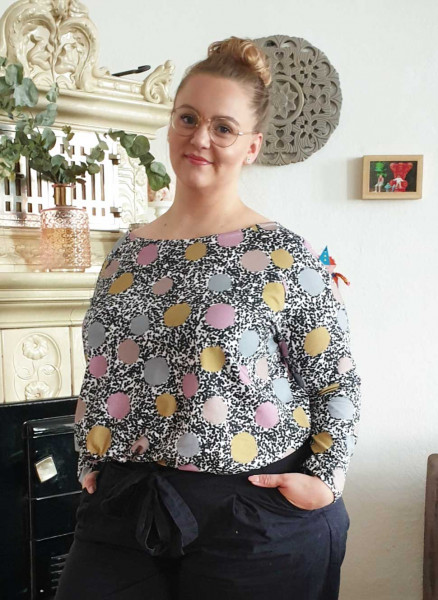 Lady Mary, Damen-Raglanshirt und Pulli, Schnittmuster