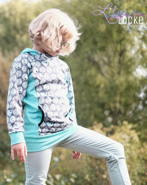 Comet, Hoodie Schnittmuster, MiaLuna