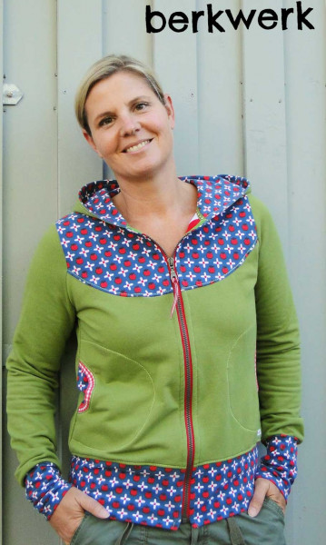 Lady Bella, Sweatjacke, Schnittmuster