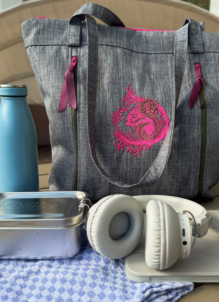 Praktische Tasche für unterwegs, AusZeit, Taschenkalender farbenmix