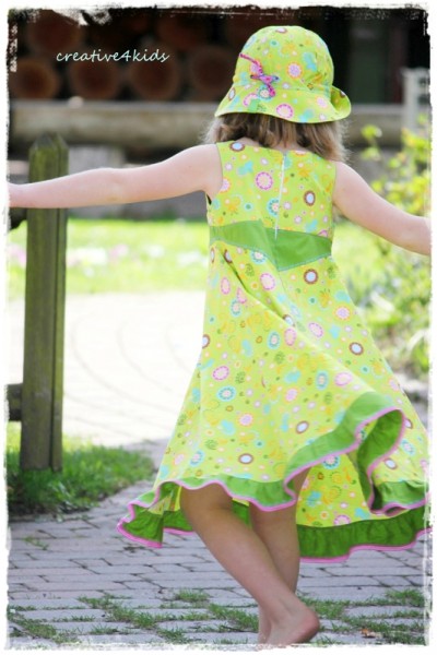 UNIQUE, Festtagskleid, Schnittmuster