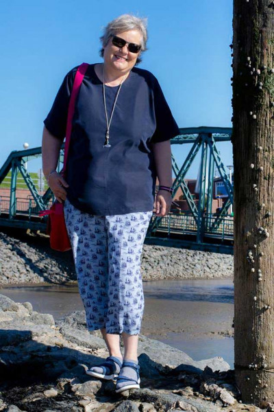 Komfort-Hose, Schnittmuster-Konzept