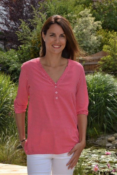 Lady Cassidy, Damentunika aus Webware, Schnittmuster