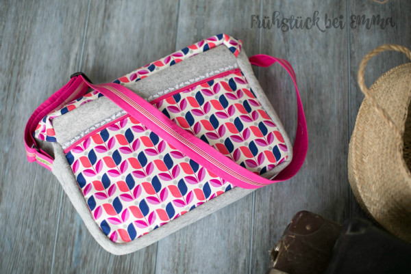 Schnittmuster-Ebook Umhängetasche "Kuriertasche" Taschenspieler 3