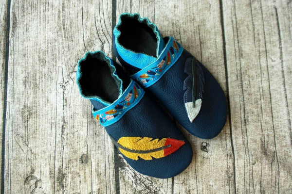 Ebook Schnittmuster Puschen Größe 18/19 bis 44/45 von Klimperklein