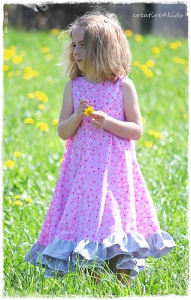 UNIQUE, Festtagskleid, Schnittmuster