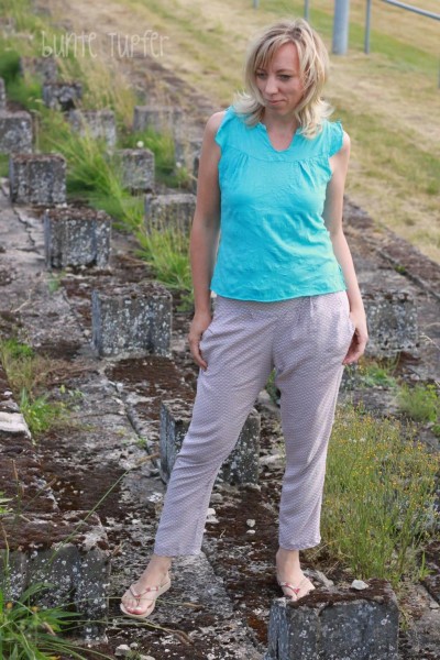 AVA, Chino-Hose für Damen, Schnittmuster