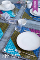 Nähanleitung Patchwork Tischsets kostenlos downloaden