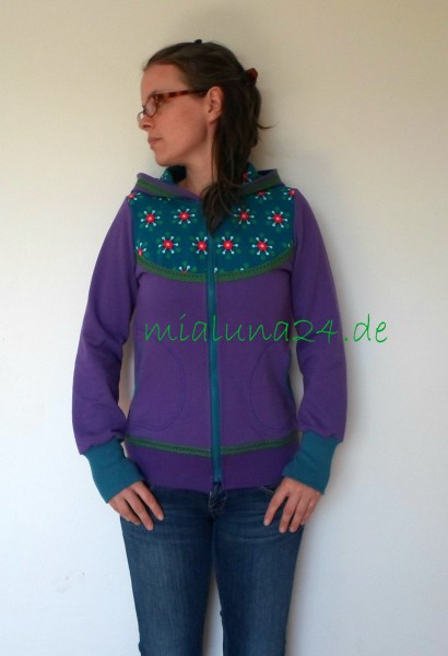 Lady Bella, Sweatjacke, Schnittmuster
