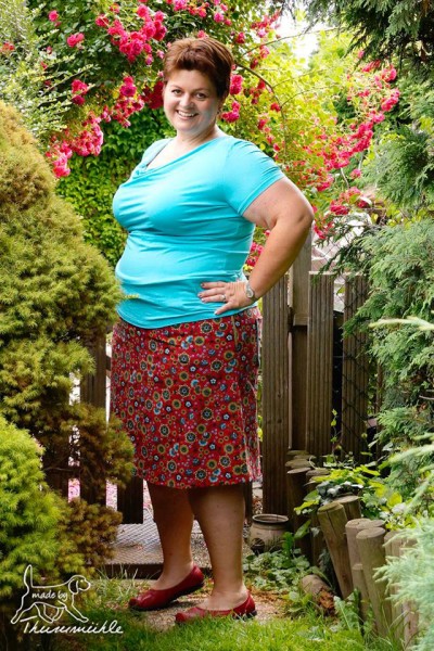 Big Lady SHAY, Plus-Size-Damenrock, Schnittmuster