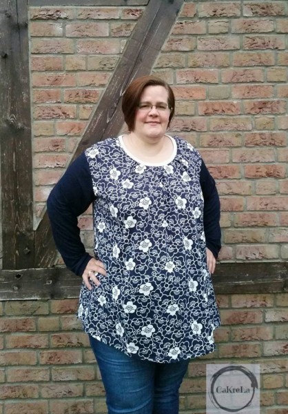 Big Lady Leana, Plus-Size-Damenshirt, Schnittmuster