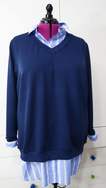 Workbook: Blusensweater im Lagenlook