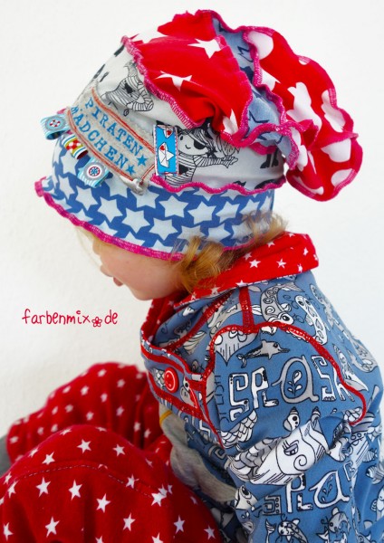 Nähanleitung Kindermütze Beanie