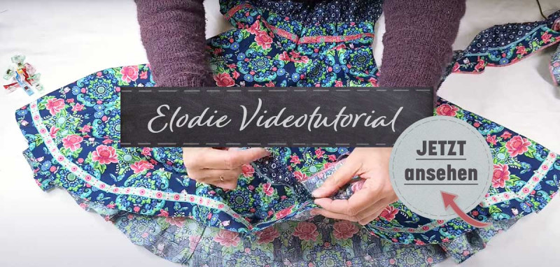 Videotutorial zu Einschulungskleid Elodie von farbenmix