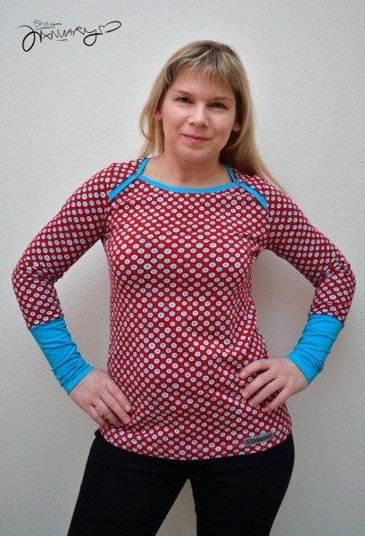 Shirt-Schnitt mit Nähanleitung