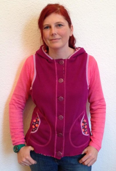 FrauVIKTORIA, Damenweste, Schnittmuster