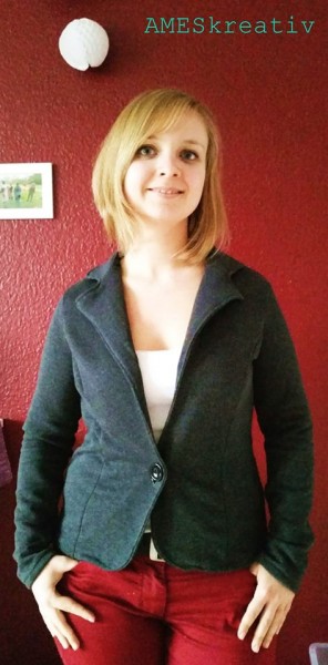 Lady Grace, Sweatblazer, Schnittmuster