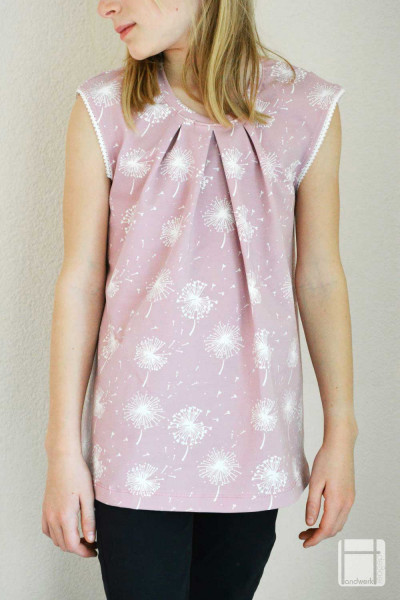 Leana, Sommershirt, Schnittmuster