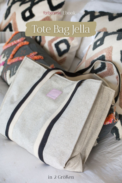 Ebook Schnittmuster Tote Bag Jella