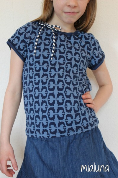Rose, Kindershirt von miaLuna, Schnittmuster
