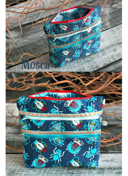 Nähanleitung Schnittmuster Stiftemäppchen Ordnungshelfer