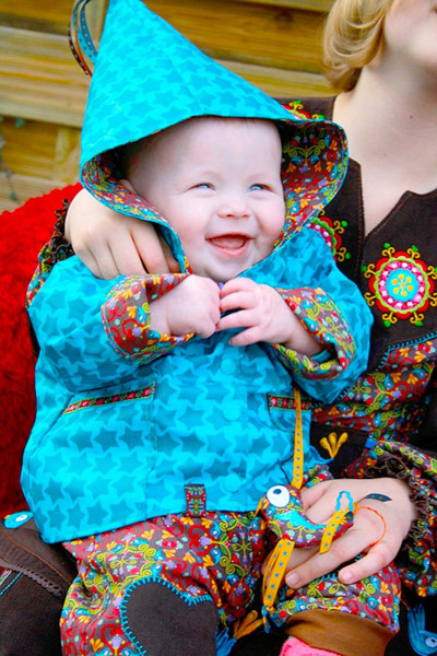 Zipfelpulli Schnittmuster Zwergenverpackung für Babys