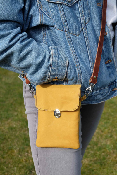 Schnittmuster Crossbody Bag Kleine Handtasche Fienchen von Puschenhexe