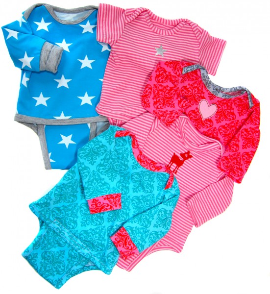 Babybodies nähen - Farbenmix Zwergenverpackung MiniBasics