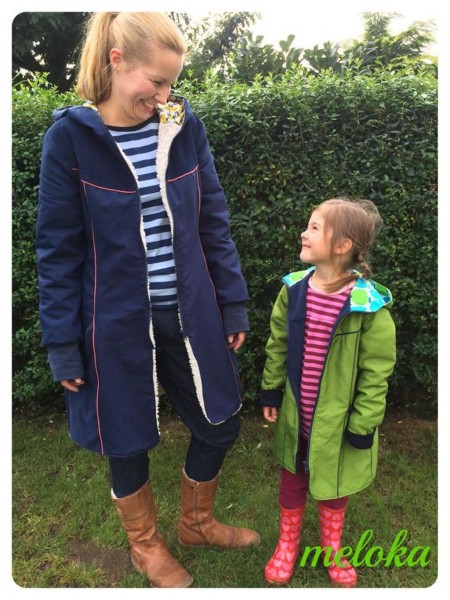 Mantelschnittmuster "Lady Shiva" & "Shiva" von MiaLuna