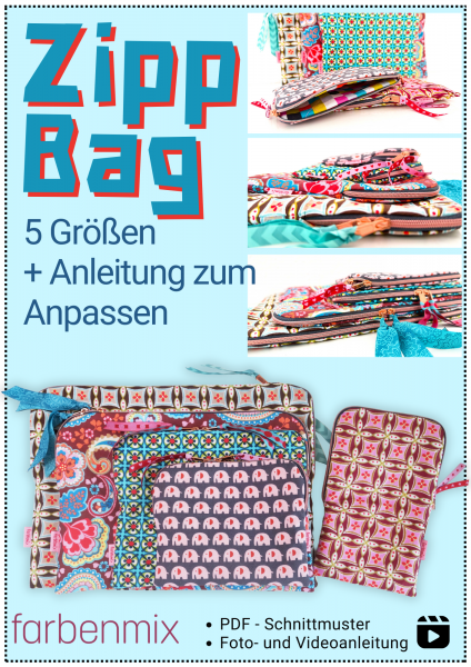 ZippBag, Zubehörtasche in 5 Größen, Ebook