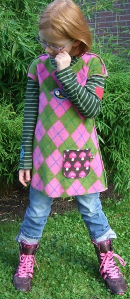 AMELIE, Tunika Kleid, Schnittmuster